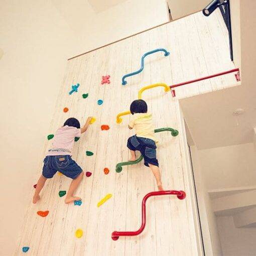 Curved Ceiling Pull-up Bar Yellow