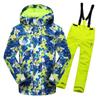 Kids Ski Suit Set Waterproof Warm Windproof Outdoor Snowsuit Boys Girls Toddler Winter Jacket Pants