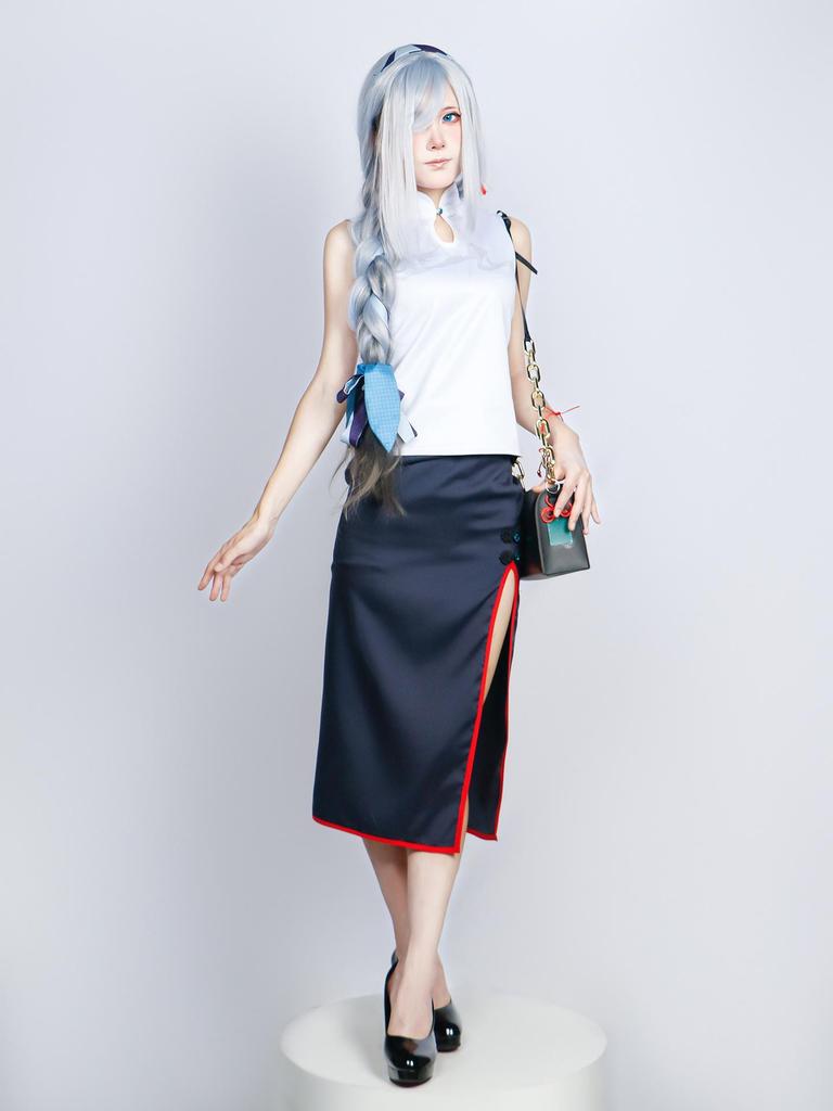 Ganyu & Shenhe Cosplay Costume - Fog City X Genshin Heytea Anime Design for Women