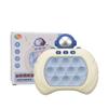 Push Pop Bubble Fidget Sensory Toy Educational Pressure Relieving Push Bubble Toy For Kids Over 3 Years Old Blue