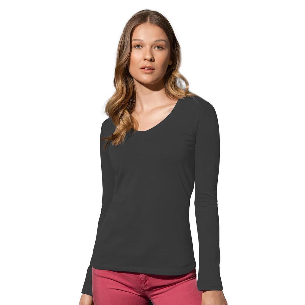 Stedman Womens/Ladies Claire Long Sleeved Tee