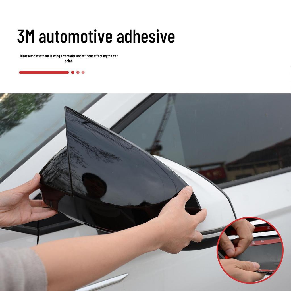 Jetta VS Series Mirror Cover - Bull Horn Design for Rearview & Reversing Mirror Protection