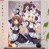 Anime NNekopara Movie Wall Tapestry Hippie Flower Wall Carpets Dorm Decor Wall Art Decor Living Room Tapestry Bedroom Tapestry