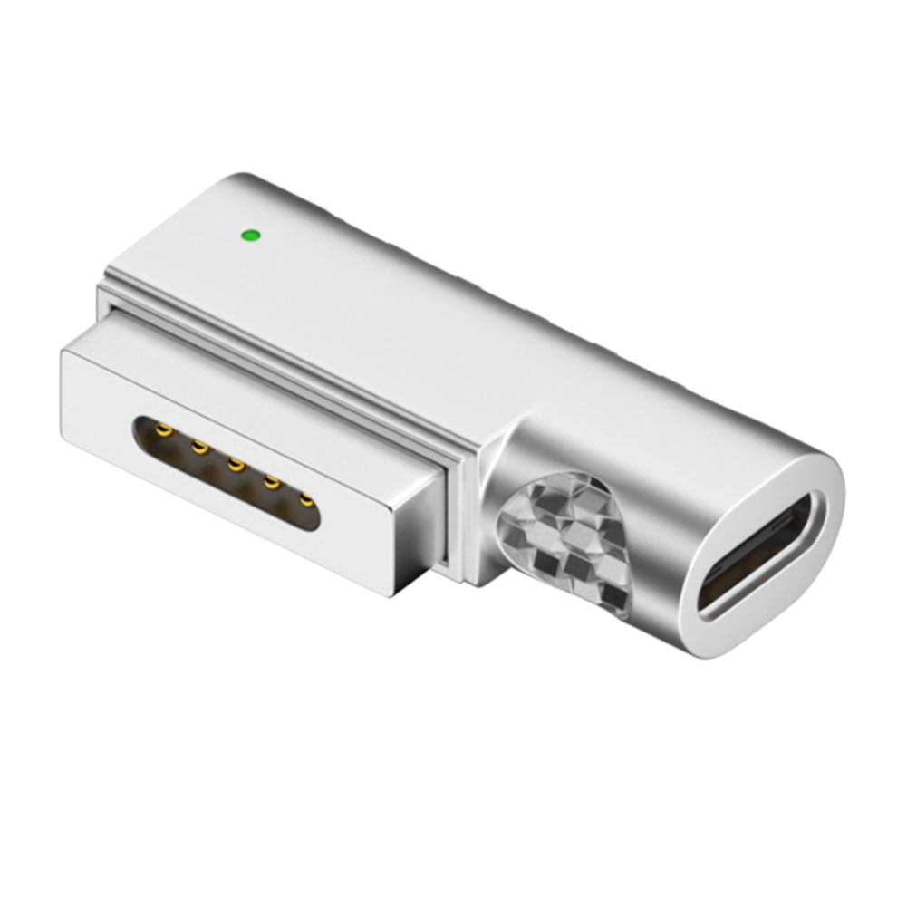 Type C Magnetic USB PD Adapter For Type-C Female to Magsafe 2 USB C Female Fast Charging Magnet Plug Converter for MacBook Pro
