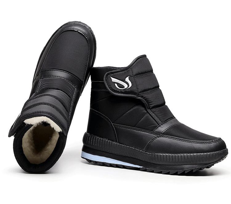 Pánské zesílené zimní sněhule pro seniory - Plus sametové teplé bavlněné boty pro tatínky
