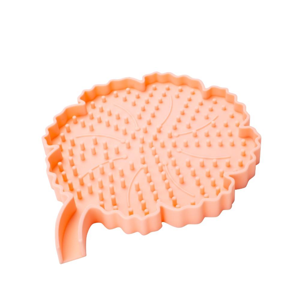 

Silicone Soap Box Flower Shape Soap Container Creative Soap Tray Bathroom Accessories розовый