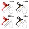 22.2mm/24mm Controler de la Distanță pentru Tijă de Șa de Bicicletă Schimbător Reglabil pentru Șei de Bicicletă Bicicletă de Munte