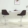 VidaXL Set of 2 Bar Stools, Pub Chair, Bistro Seat, Furniture for Dining Room Kitchen Living Room Home Interior, 335180