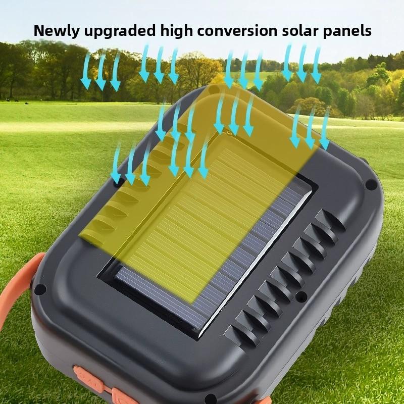 Lámpara antimosquitos solar portátil para camping luz repelente multifuncional recargable