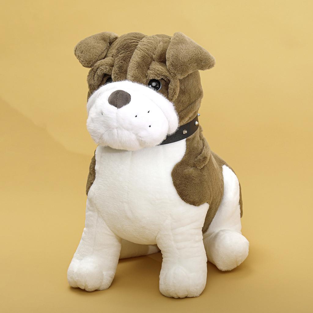 Chinesisches Shar Pei Plüschtier Kissen mit weicher PP-Baumwolle für Kinder und Erwachsene