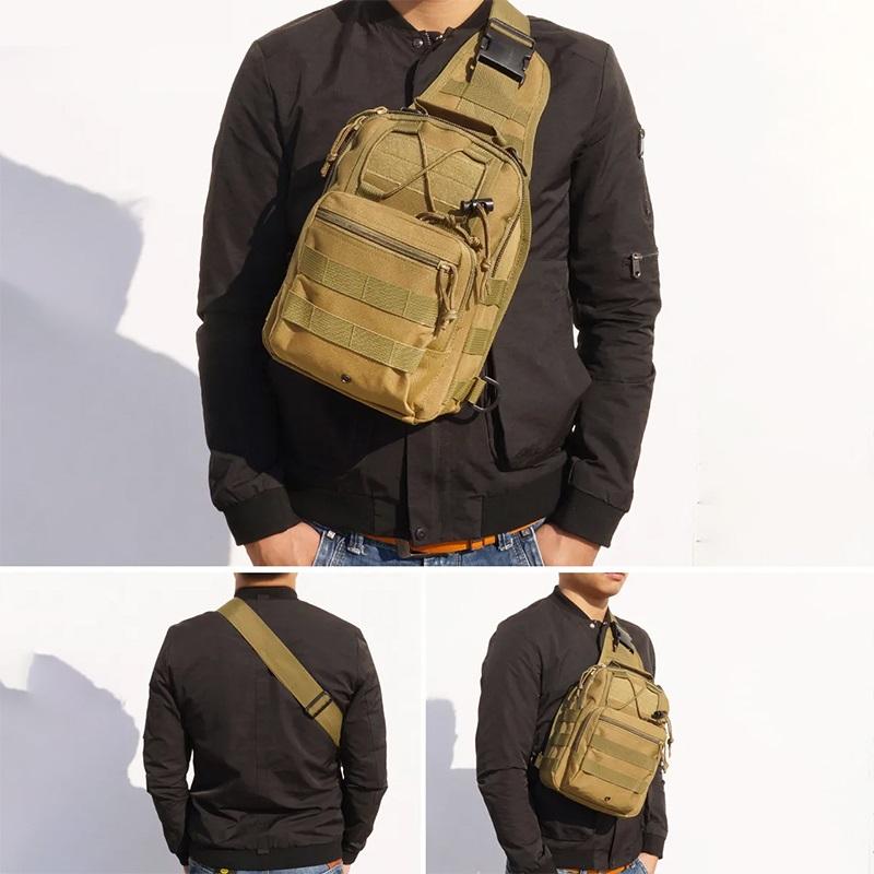 Military Tactical Bag Climbing Shoulder Bags Outdoor Sports Fishing Camping Army Hunting Hiking Travel Trekking New Men Backpack