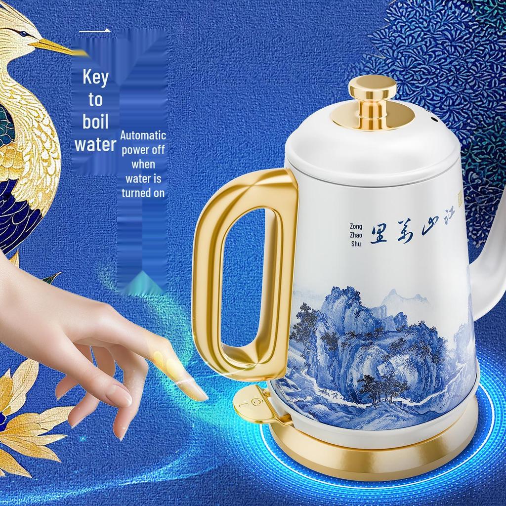 Jin Zao Forbidden City Palace Edition Electric Kettle for Home & Office Tea Making - Special Gift