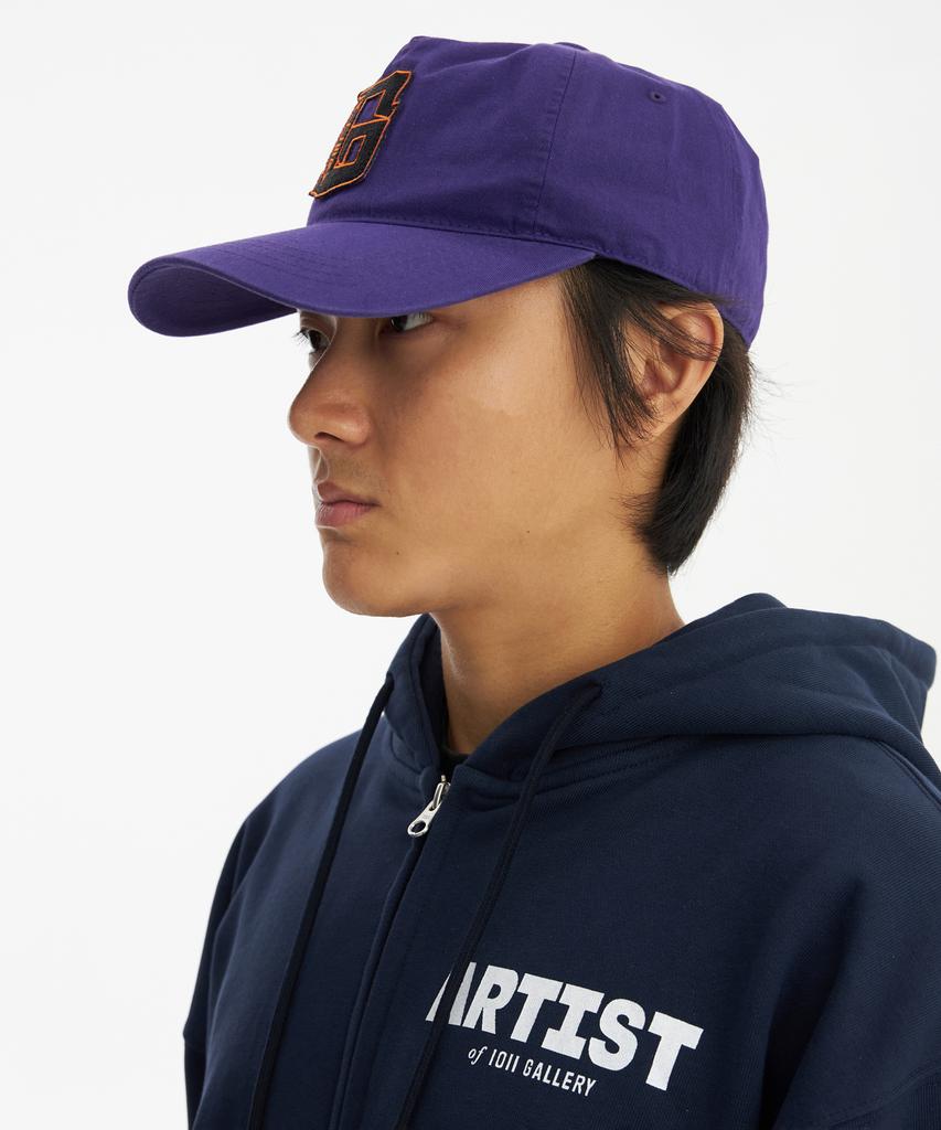 1011 GALLERY G Logo Tourist Cap - Purple