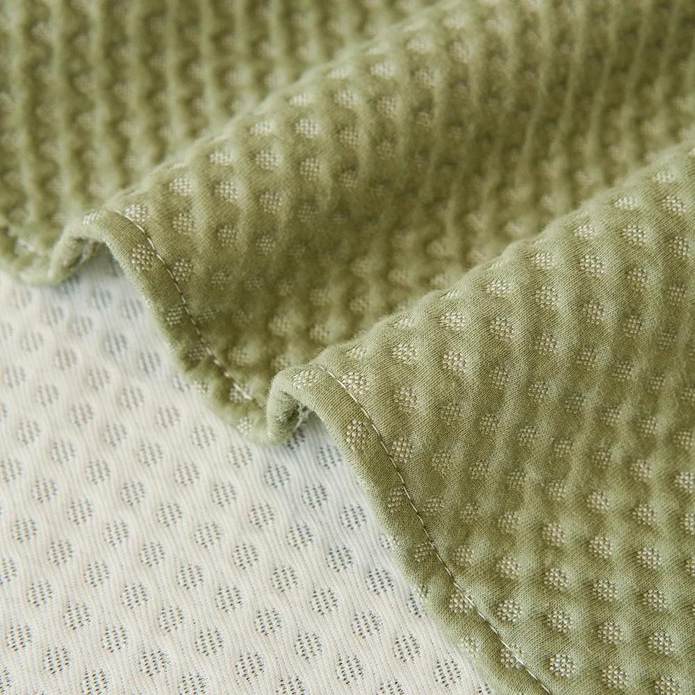 Simple New Cool Feeling Waffle Sofa Cover Summer Mat Non-Slip A Whole Full Cover Sofa Cover Cushion