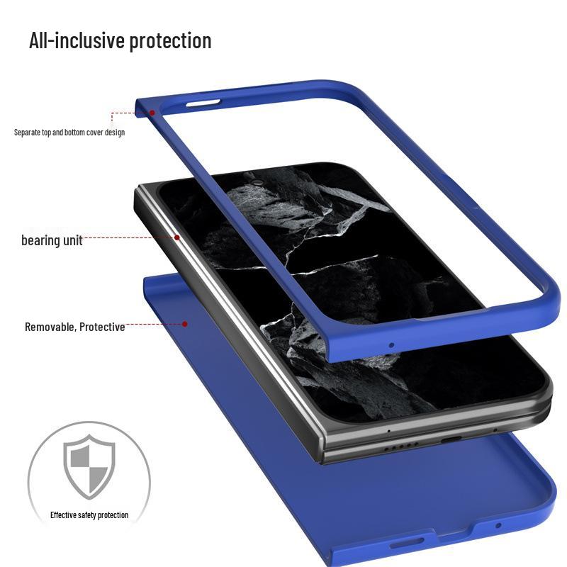 Google Pixel 9Pro Fold Hautgefühl Ultradünne Sturzsichere Schutzhülle