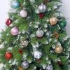 26pcs/set Christmas Ball Ornaments 3cm 6cm Christmas Ball Gift Box Set For Tree Pendant