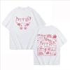 Spring Summer Short Sleeve Portals Death Print T Shirt Women Men Casual Loose Breathable Tops Clothing Fashion Trend Cotton Tops