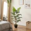 Artificial Fern Topiary Tree, Realistic Artificial Plant in Cement Pot, Fake Plant, 120cm