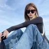 Sunglasses Square Small Three-Point Sunglasses Men'S And Women'S Tide Shading And Uv-Proof Glasses