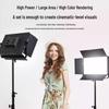 8 Shadow Kingdom PB1500X LED Fill Light: Adjustable Thin & Lightweight Desktop Lighting for Food, Hair, and Tablet Photography.