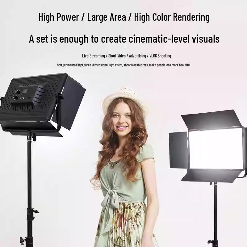 8 Shadow Kingdom PB1500X LED Fill Light: Adjustable Thin & Lightweight Desktop Lighting for Food, Hair, and Tablet Photography.
