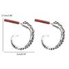 Creative Squid Tail Stud Earrings Exquisite Retro Silver Plated Octopus Tentacles Earrings All-match for Street Shoo