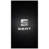 2Pcs Car Logo Center Pillar Protective Film Anti-scratch Sticker Decal For SEAT Leon Altea Ibiza Toledo Cordoba Alhambra Arona Ateca Exeo