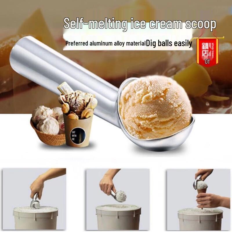 Self-Melting Ice Cream & Fruit Scoop Set