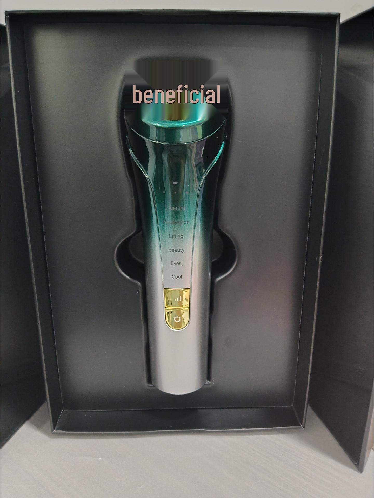 RF EMS Устройство для красоты лица: Отбеливающая, Укрепляющая, Подтягивающая, Антивозрастная & Разглаживающая морщины Уходовая косметика USB