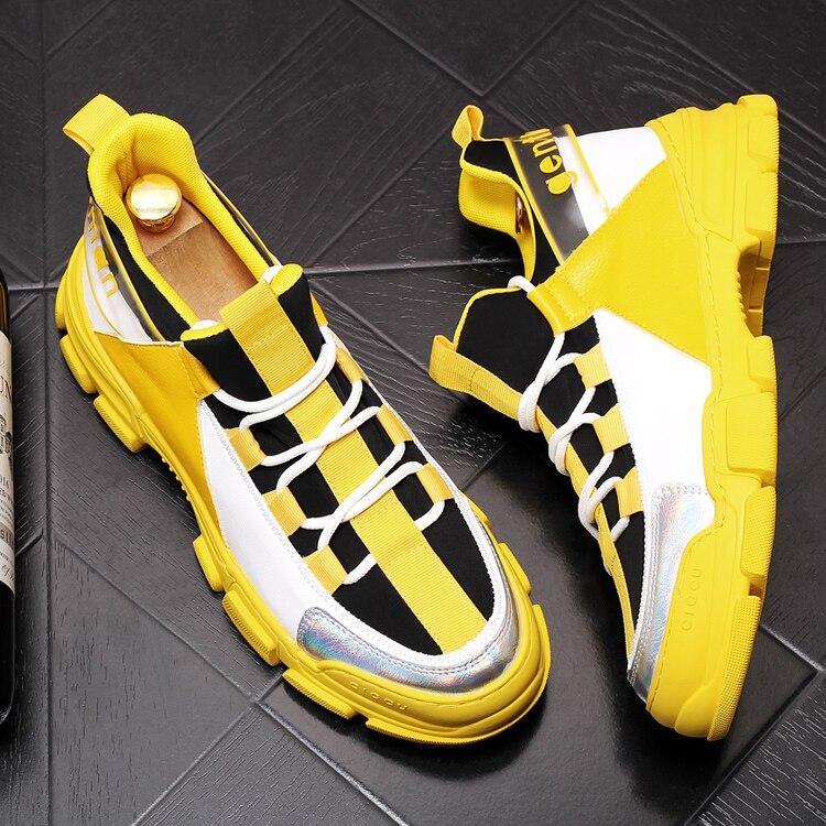 Kaufe MultiFunction Autumn men Sneakers Mixed Color Casual Shoes high