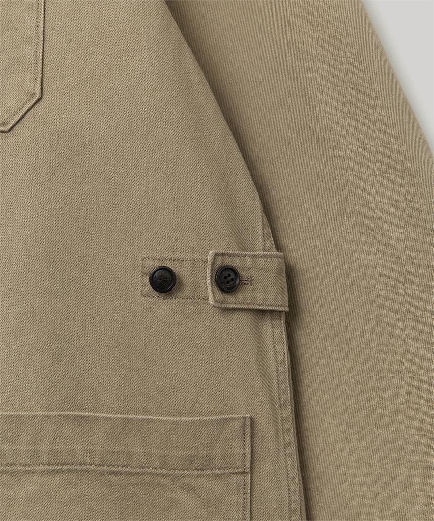 Another Office French Drill 3 Button Jacket (Urban Khaki)