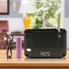 Portable Radio Am Fm Sw Rechargeable Radio With LED Flashlight Built In Speaker Reception Compatible For J19BT