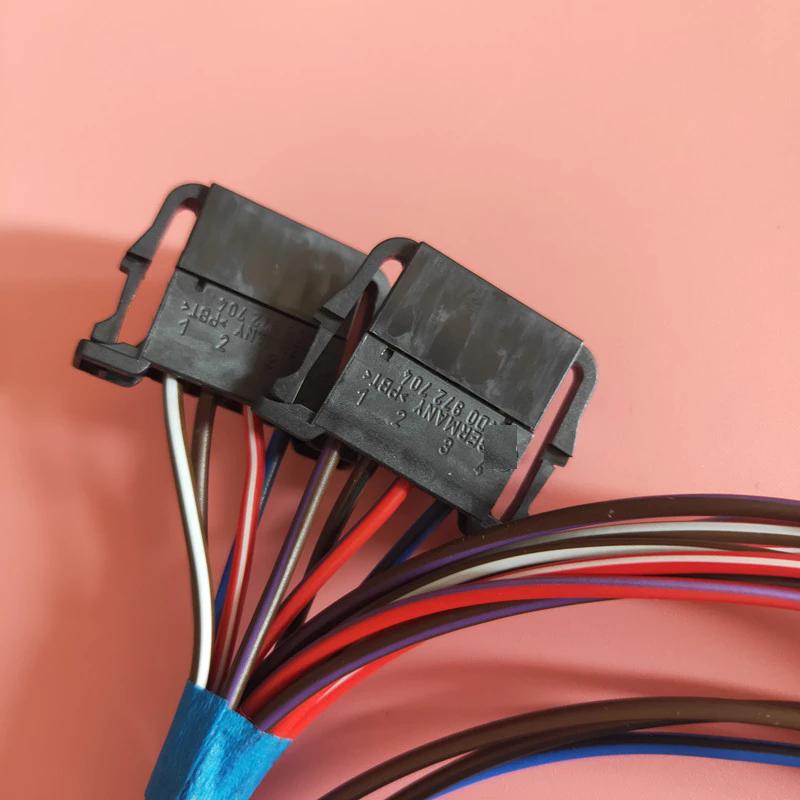 Auto Rear Door Tweeter Loudspeakers Bass Wiring Harness Plug Accessories Set For VW Golf 6 MK6 2009 2010 2011