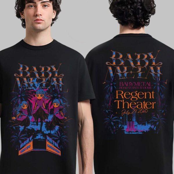 HOT!!! Babymetal Secret The Foxes Who Dream Los Angles CA Regent Theater July 24