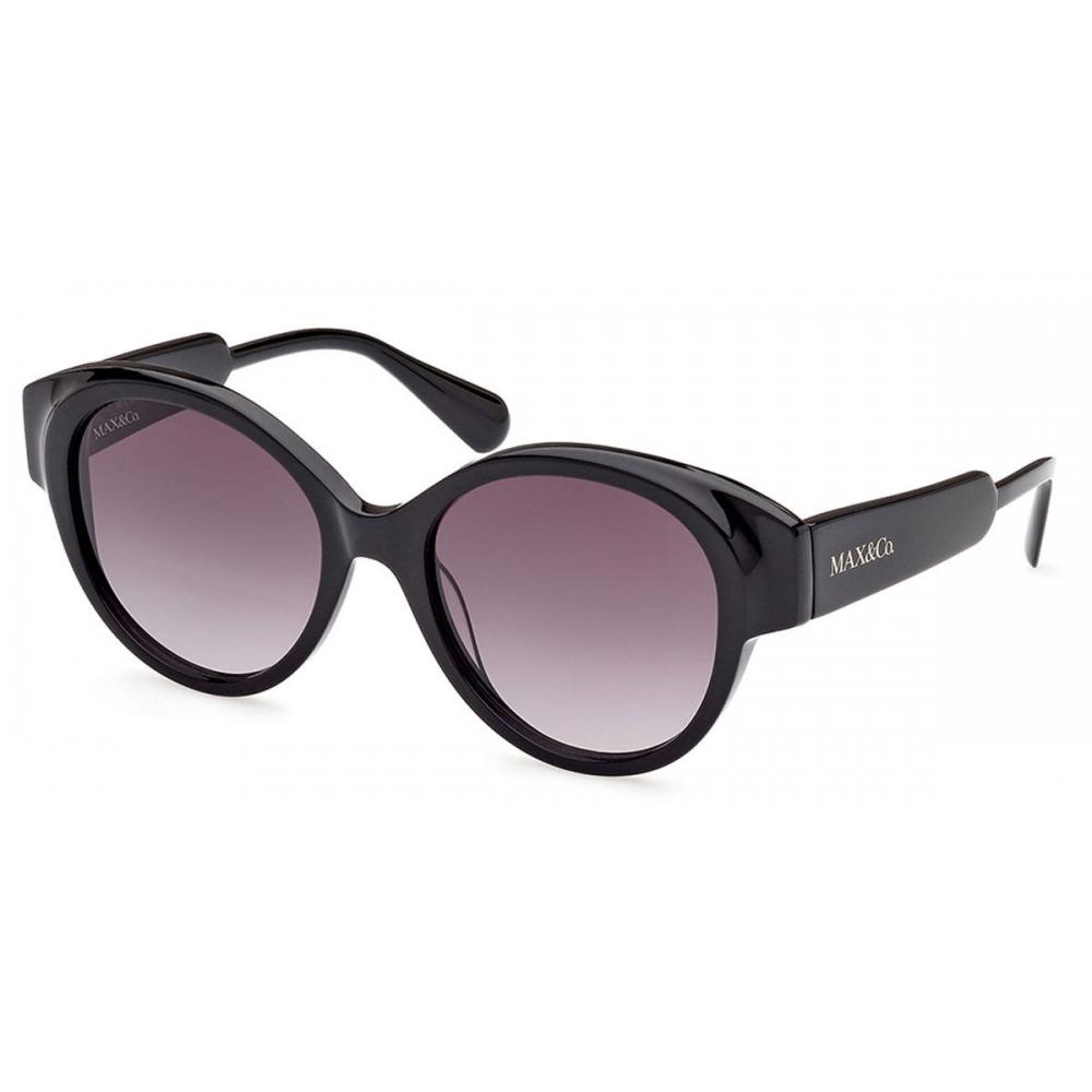 

Max Co. Mo0076 01b Women Sunglasses Shiny Black/55