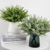 12PCS Simulated Greenery Eucalyptus Wedding Home Hotel Christmas Fake Plant Props Landscaping Flower Arrangement Decoration