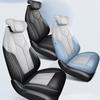 Buick E5 Car Seat Cover: Full Surround, Perforated Leather, All-Season Cushion.