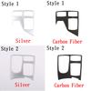 ABS Car Central Control Multimedia Frame Decoration Stickers For Mercedes-Benz GL GLS X166 13-19 ML GLE W167 Car Accessories