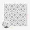 Paczka Kafelków Winylowych Samoprzylepnych Geometria W Kwadratach 20X20X20 Cm