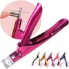 Professioneller Falschnagelknipser Falschnagelzange Spitzzange U-Typ Nagelknipser Acryl Falschnagel Kantenschneider Edelstahl