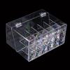 Scatola per legature dentali a 18 fori, supporto per legature ortodontiche in acrilico, forniture per odontoiatria