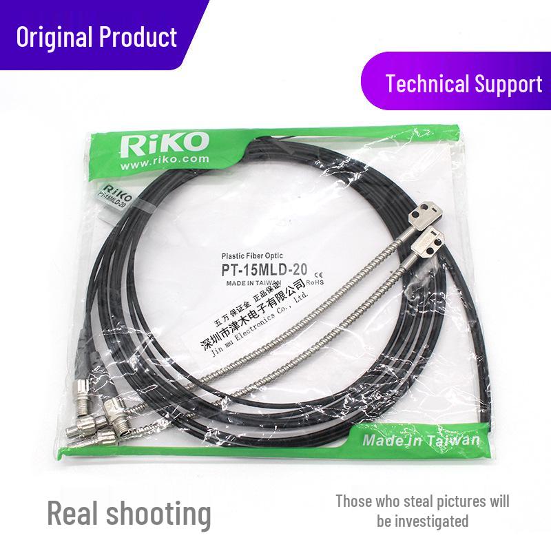 RIKO Taiwan Likou PT-15MLD-20 Through-beam 30-core Fiber Optic Sensor