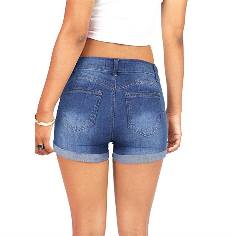Fashion Summer Ripped Jeans Shorts Pants