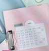 A4 Organizing Artifacts Thickened Folder,Folder Board Writing Pad Stationery Test Paper Clip Storage ,