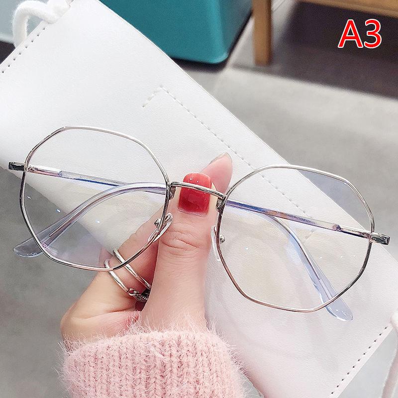 Glasses Ultralight Alloy Frame Plain Women Anti Blue Light Glasses Party Decorate Eyeglasses Fake Glasses Mountaineering Glasses