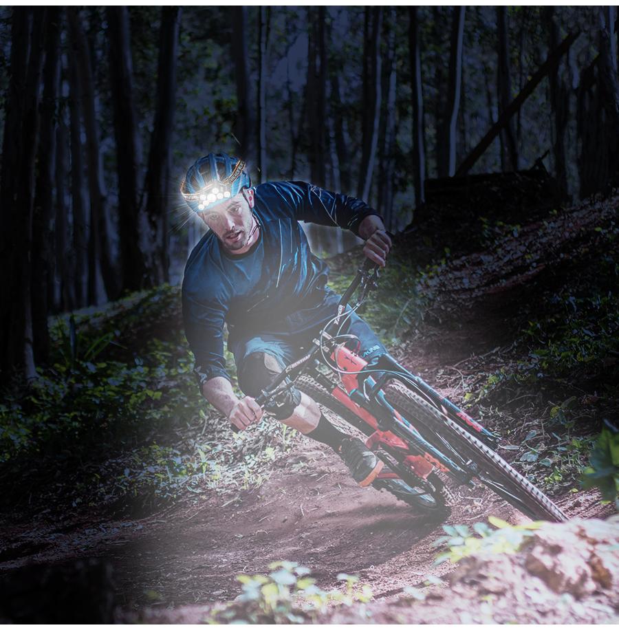 7LED Powerful Rechargeable Head Flashlight High-bright Headlamp Outdoor Waterproof Camping Hunting Hiking Adventure Headlights