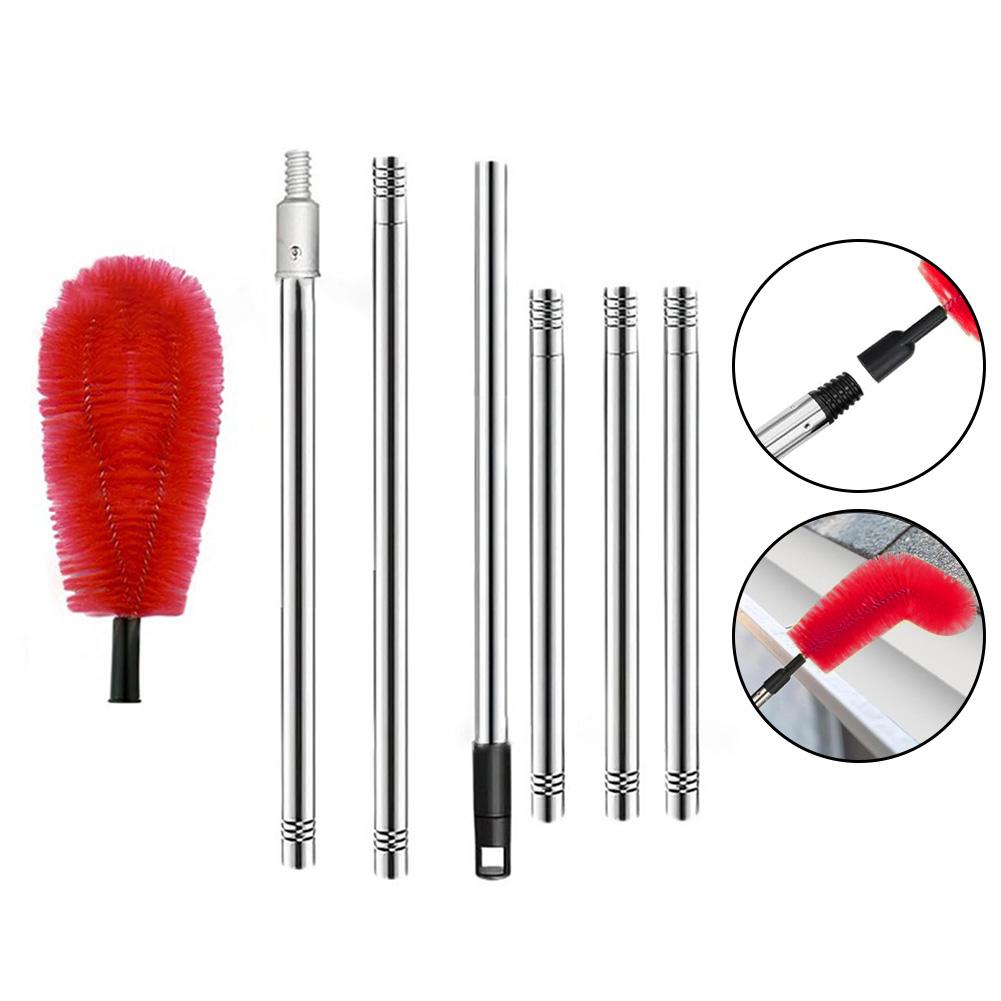 Home Maintenance Gutter Brush Brush For Gutter Cleaning Flexible Brush Easy Cleaning Flexible Brush Head Ladder-Free Use