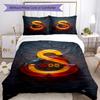 Galatasaray Bedding Set Breathable Duvet Cover with Pillowcases Decorative Bed Linen for Bedroom Home Decoration Birthday Gift