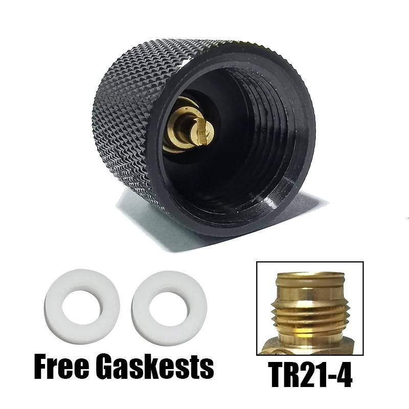 CO2 Refill Charging Needle Adapter Filling Disposable Cartridge Soda Water Cylinder Gas Canister TR21 G1/2