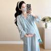2026 Colorful Tie-Dye Vest Dress + Sun Protection Shirt for Pregnant Women, Slimming & Loose Ice-Cool Maternity Set